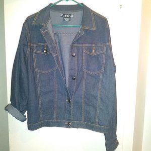 A Q (American Quality) Denim Jacket 3X